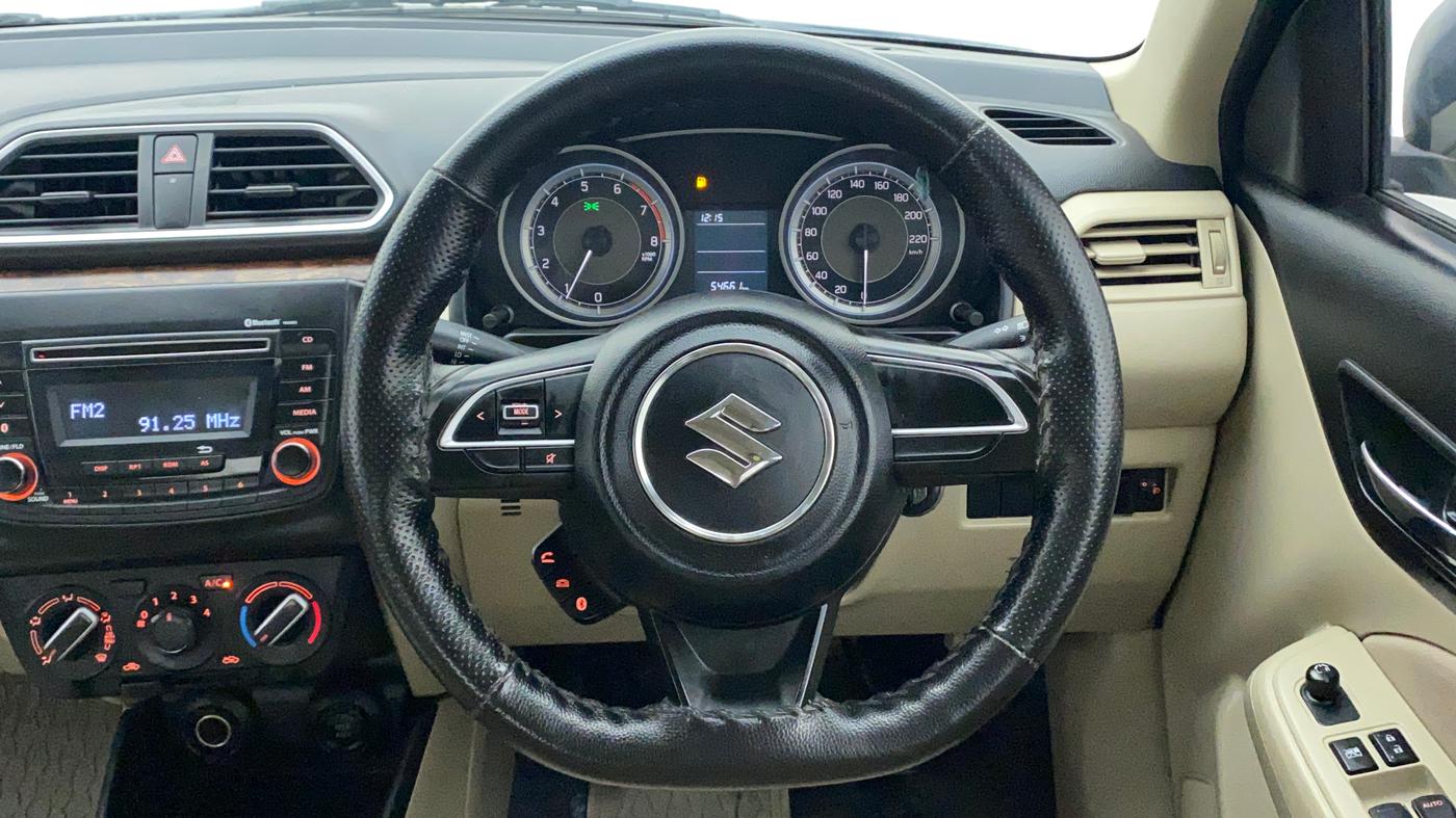 2019 Maruti Dzire VXI, Petrol, Manual, 54,661 km, Steering Wheel Close Up