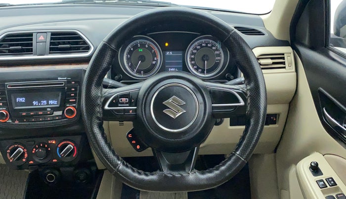 2019 Maruti Dzire VXI, Petrol, Manual, 54,661 km, Steering Wheel Close Up