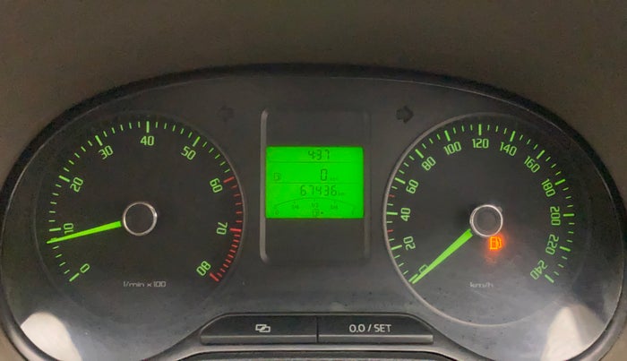 2013 Skoda Rapid ELEGANCE 1.6 MPI MT, Petrol, Manual, 67,508 km, Odometer Image