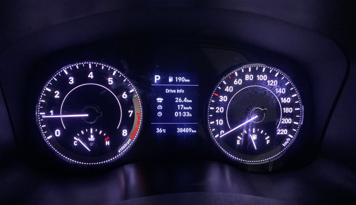 2021 Hyundai VENUE SX PLUS 1.0 TURBO DCT DUAL TONE, Petrol, Automatic, 38,462 km, Odometer Image