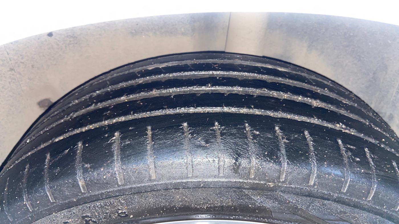 2017 Volkswagen Polo GT TSI AT, Petrol, Automatic, 66,547 km, Left Rear Tyre Tread