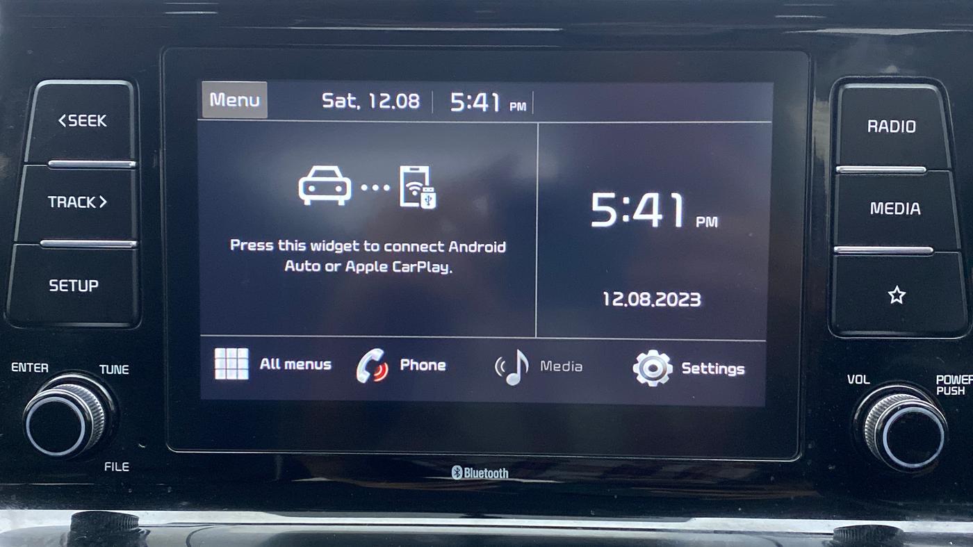 2021 KIA SELTOS HTK PLUS 1.5, Petrol, Manual, 12,858 km, Infotainment System