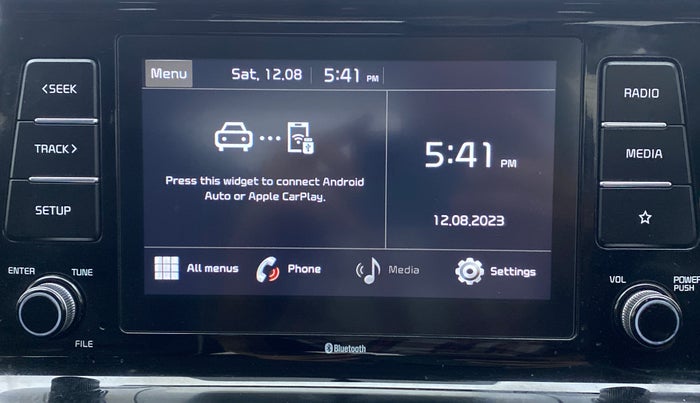 2021 KIA SELTOS HTK PLUS 1.5, Petrol, Manual, 12,858 km, Infotainment System