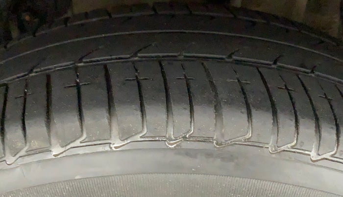 2017 Tata TIGOR XZ (O) PETROL, Petrol, Manual, 32,655 km, Left Rear Tyre Tread