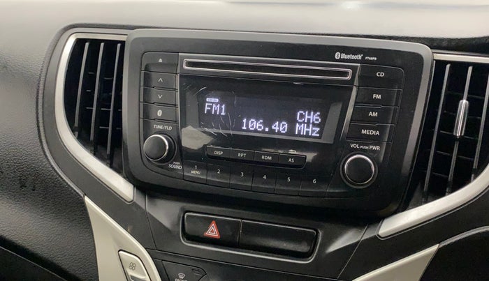2016 Maruti Baleno DELTA PETROL 1.2, Petrol, Manual, 99,996 km, Infotainment system - Display is damaged