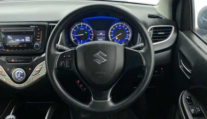 2016 Maruti Baleno DELTA PETROL 1.2, Petrol, Manual, 99,996 km, Steering Wheel Close Up