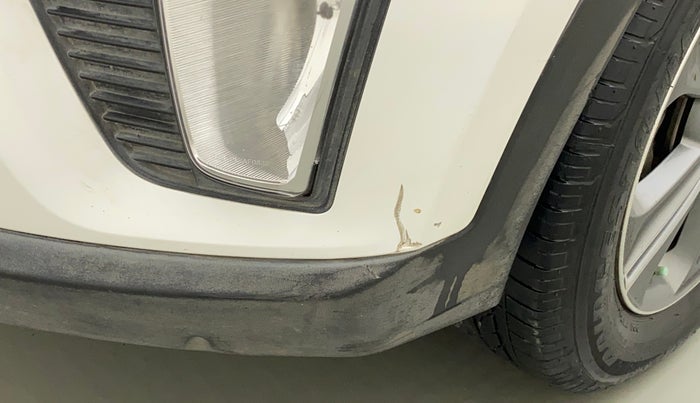 2018 Hyundai Creta SX PLUS AT 1.6 PETROL, Petrol, Automatic, 26,337 km, Front bumper - Minor scratches
