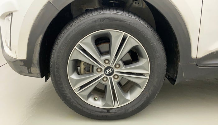 2018 Hyundai Creta SX PLUS AT 1.6 PETROL, Petrol, Automatic, 26,337 km, Left Front Wheel