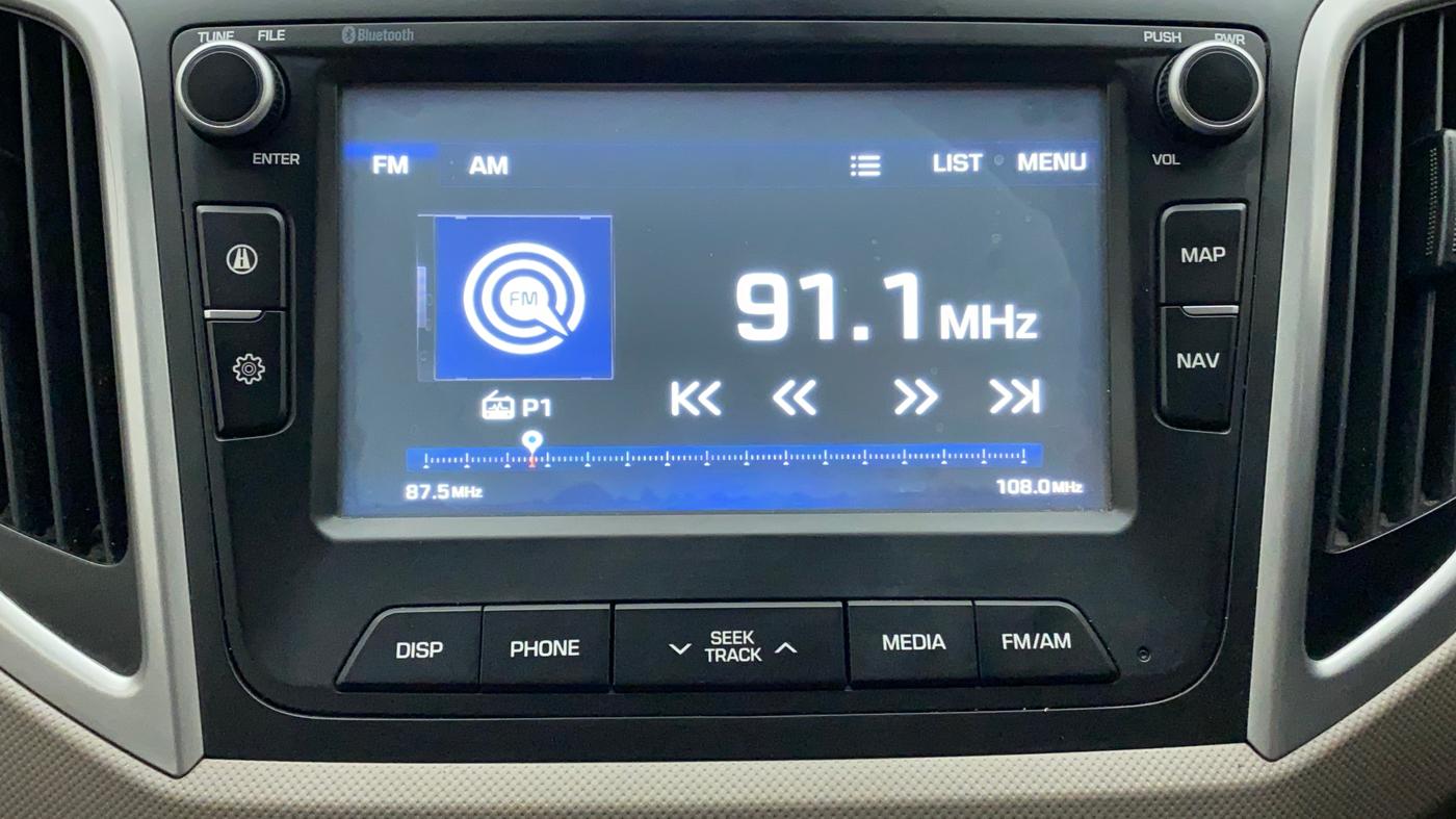 2018 Hyundai Creta SX PLUS AT 1.6 PETROL, Petrol, Automatic, 26,337 km, Infotainment System