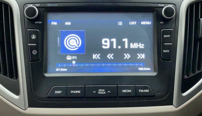 2018 Hyundai Creta SX PLUS AT 1.6 PETROL, Petrol, Automatic, 26,337 km, Infotainment System