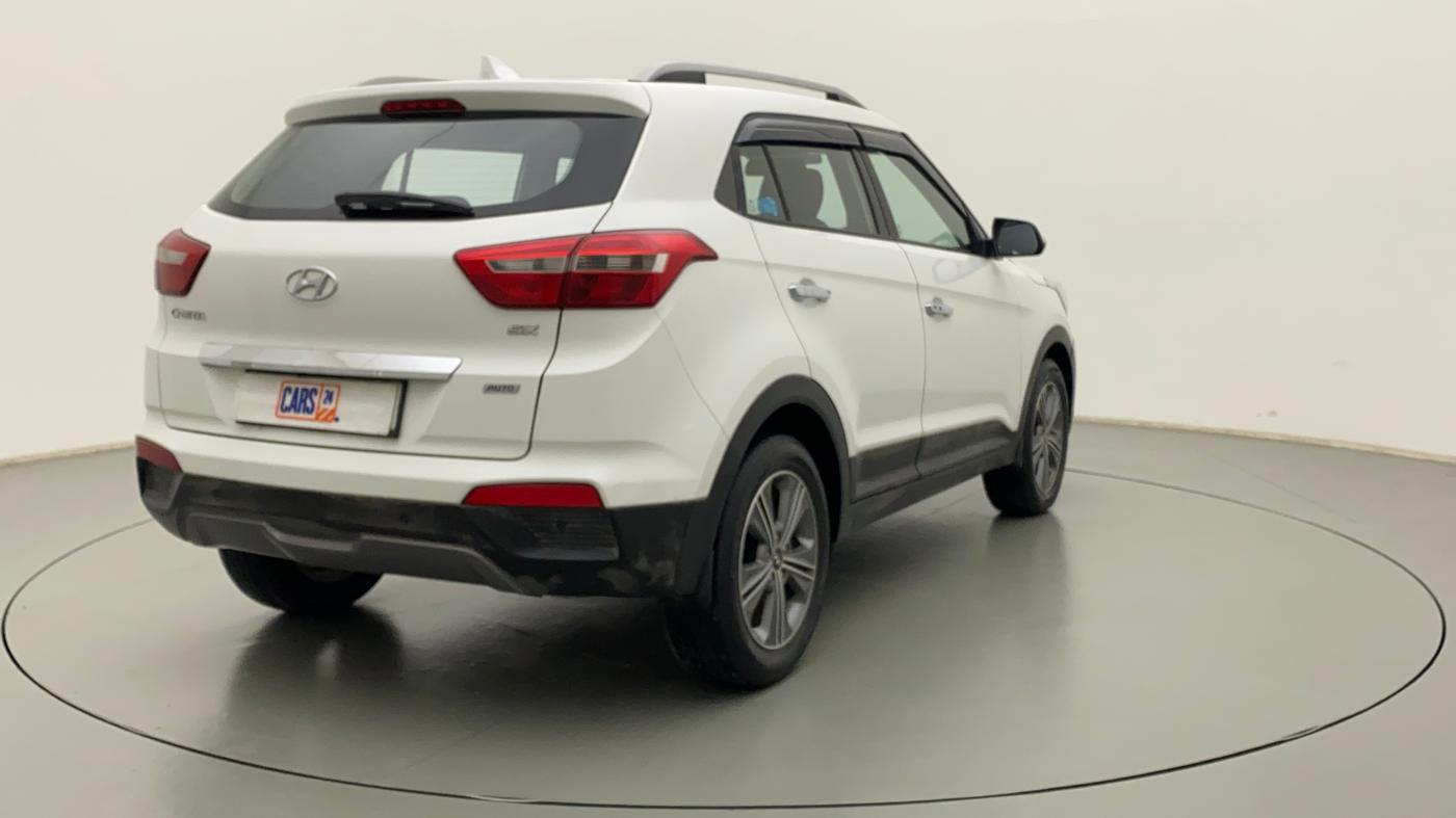 2018 Hyundai Creta SX PLUS AT 1.6 PETROL, Petrol, Automatic, 26,337 km, Right Back Diagonal