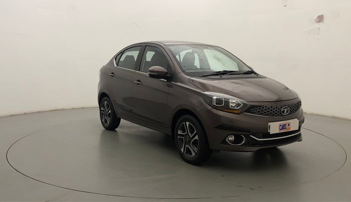 2018 Tata TIGOR XZA PETROL, Petrol, Automatic, 50,755 km, Right Front Diagonal