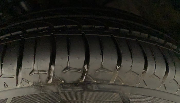 2018 Tata TIGOR XZA PETROL, Petrol, Automatic, 50,755 km, Left Front Tyre Tread