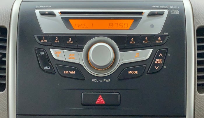 2013 Maruti Wagon R 1.0 VXI, Petrol, Manual, 91,632 km, Infotainment System