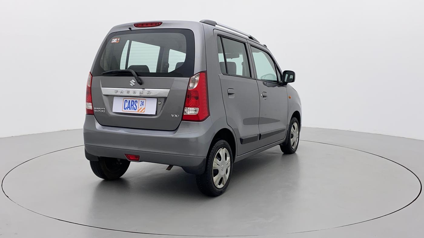 2013 Maruti Wagon R 1.0 VXI, Petrol, Manual, 91,632 km, Right Back Diagonal