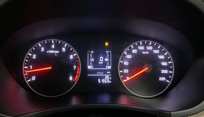 2018 Hyundai Elite i20 ASTA 1.2, Petrol, Manual, 51,553 km, Odometer Image