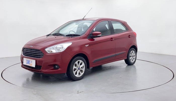 2016 Ford New Figo 1.2 TITANIUM, Petrol, Manual, 16,445 km, Left Front Diagonal (45- Degree) View
