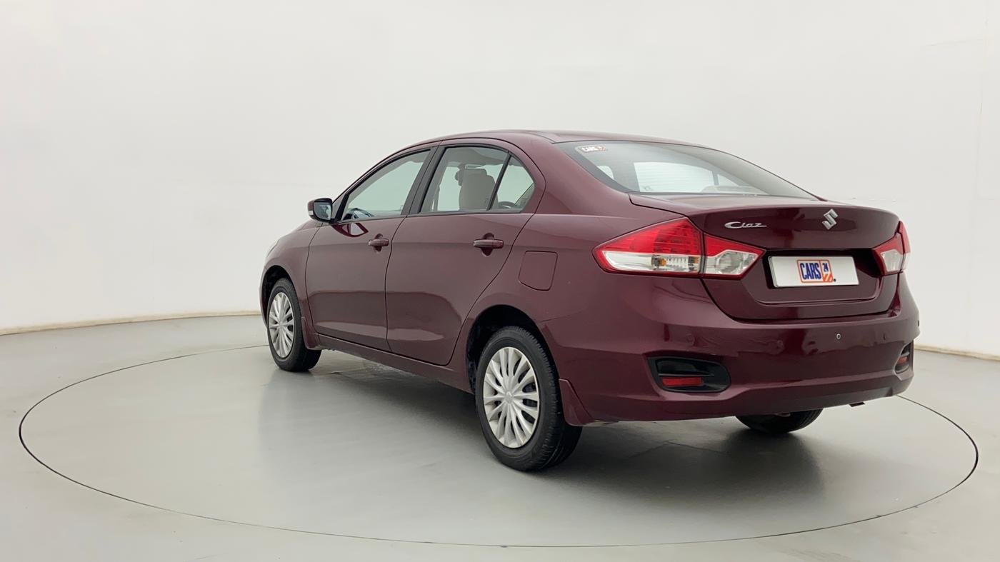 2017 Maruti Ciaz DELTA 1.4 MT PETROL, CNG, Manual, 1,05,815 km, Left Back Diagonal