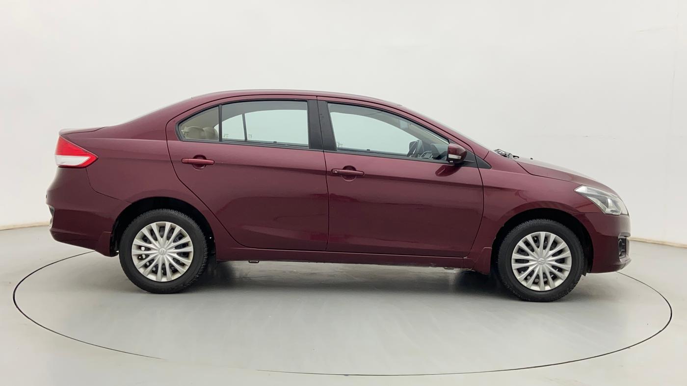 2017 Maruti Ciaz DELTA 1.4 MT PETROL, CNG, Manual, 1,05,815 km, Right Side View