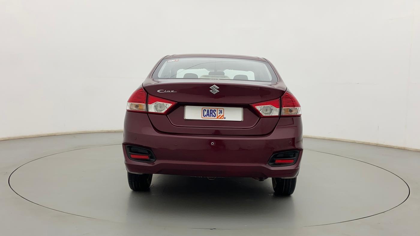2017 Maruti Ciaz DELTA 1.4 MT PETROL, CNG, Manual, 1,05,815 km, Back/Rear