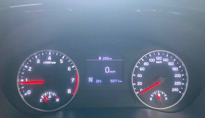 2021 KIA SELTOS HTK PLUS 1.5 IMT, Petrol, Manual, 53,710 km, Odometer Image