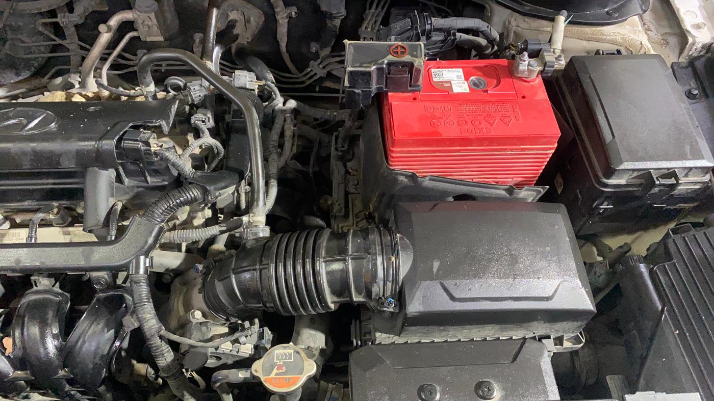 2018 Hyundai Verna 1.4 E PETROL, Petrol, Manual, 75,307 km, Engine View - Left
