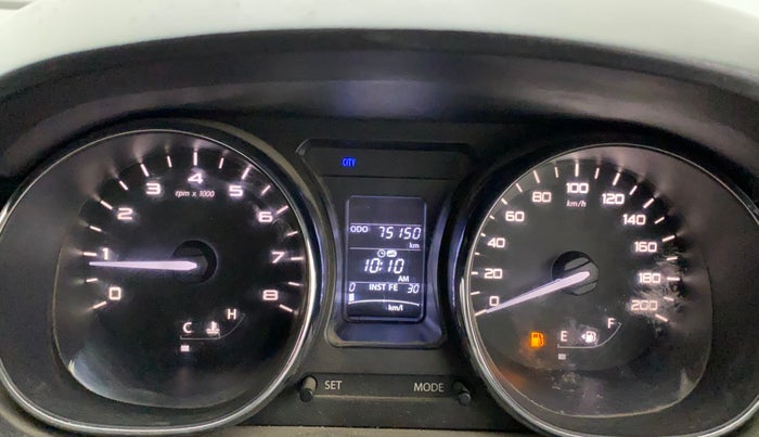 2018 Tata Tiago XZ PETROL, Petrol, Manual, 75,150 km, Odometer Image