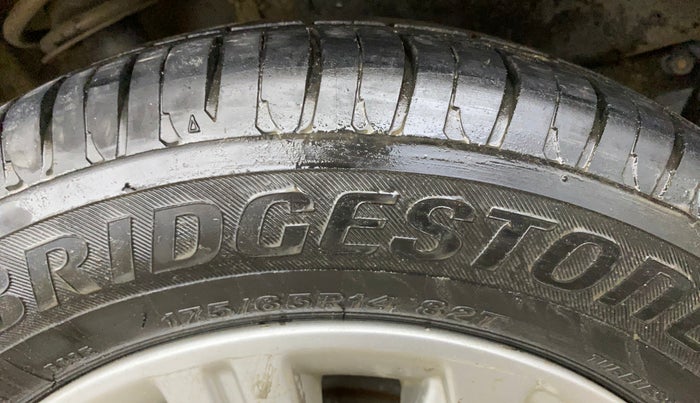 2018 Tata Tiago XZ PETROL, Petrol, Manual, 75,150 km, Right Rear Tyre Tread