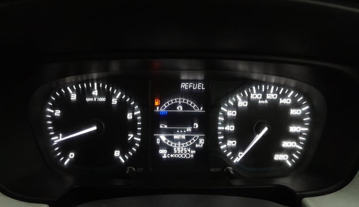 2022 Tata PUNCH PURE MT, Petrol, Manual, 59,254 km, Odometer Image