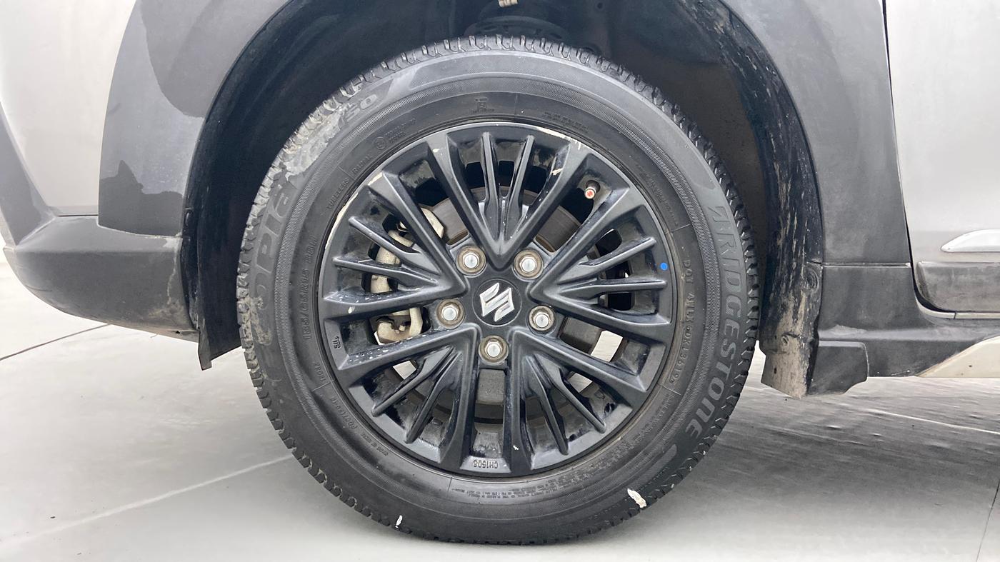 2019 Maruti XL6 ZETA AT SHVS, Petrol, Automatic, 27,054 km, Left Front Wheel