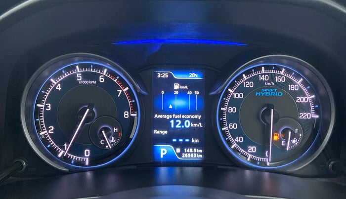 2019 Maruti XL6 ZETA AT SHVS, Petrol, Automatic, 27,054 km, Odometer Image