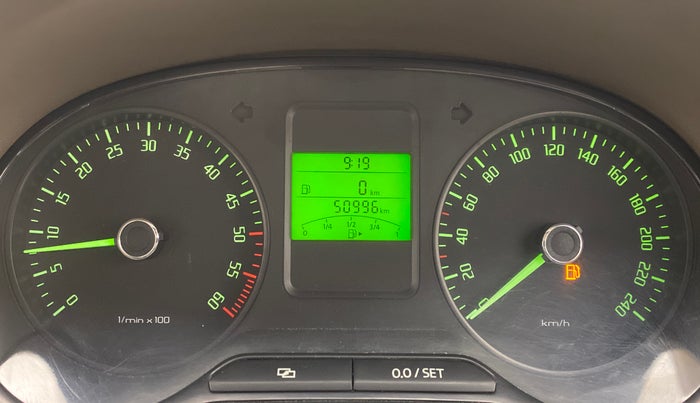 2014 Skoda Rapid ELEGANCE 1.6 TDI MT, Diesel, Manual, 51,091 km, Odometer Image