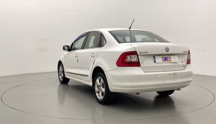 2014 Skoda Rapid ELEGANCE 1.6 TDI MT, Diesel, Manual, 51,091 km, Left Back Diagonal