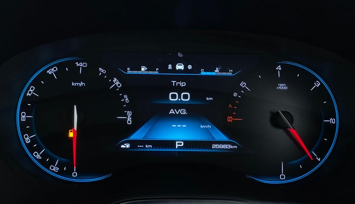 2020 MG HECTOR SHARP DCT PETROL, Petrol, Automatic, 26,032 km, Odometer Image
