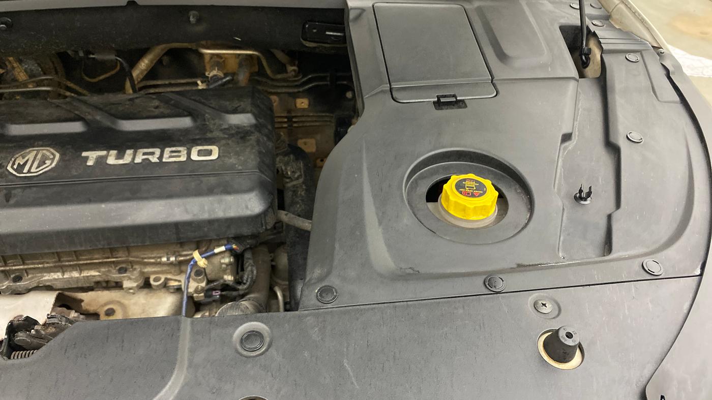 2020 MG HECTOR SHARP 1.5 DCT PETROL, Petrol, Automatic, 1,39,758 km, Engine View - Left