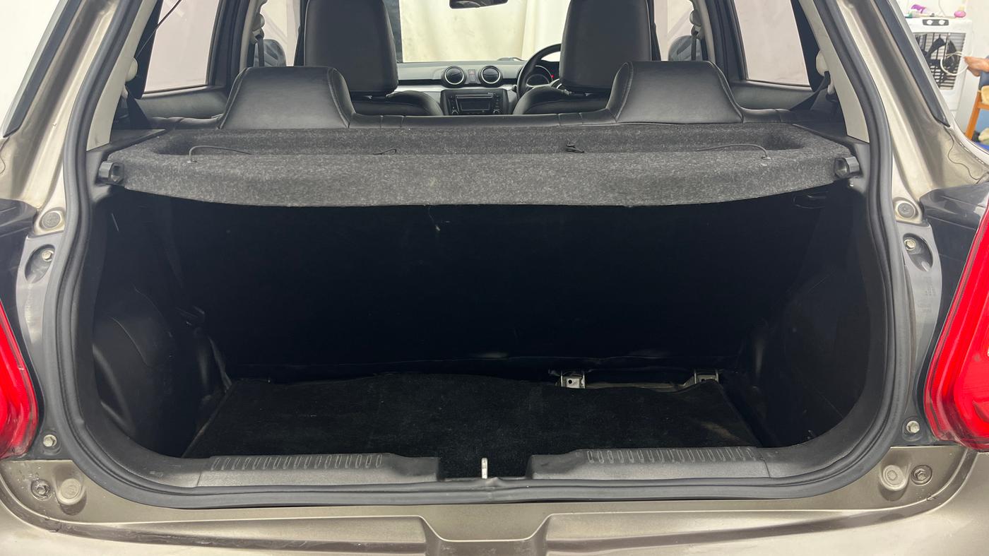 2018 Maruti Swift VXI AMT, Petrol, Automatic, 74,347 km, Boot Inside