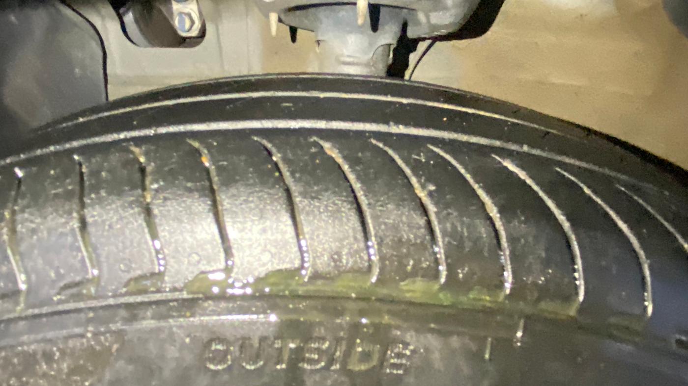2023 Hyundai EXTER SX (O) CONNECT, Petrol, Manual, 54,026 km, Left Front Tyre Tread