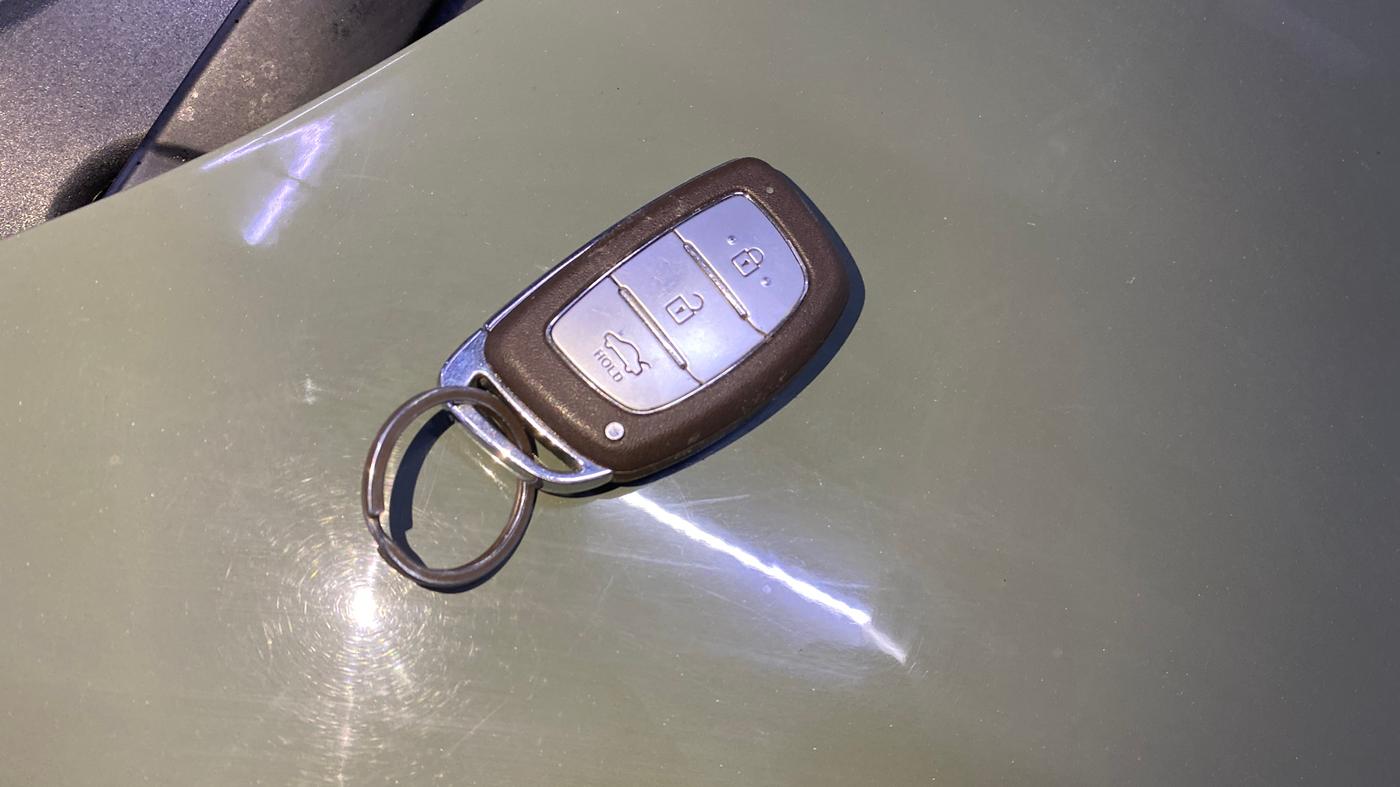 2023 Hyundai EXTER SX (O) CONNECT, Petrol, Manual, 54,026 km, Key Close Up