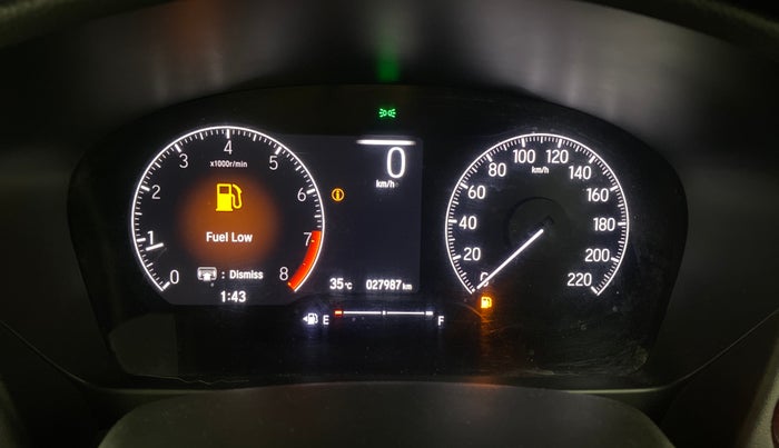 2021 Honda City 1.5L I-VTEC ZX, Petrol, Manual, 27,947 km, Odometer Image