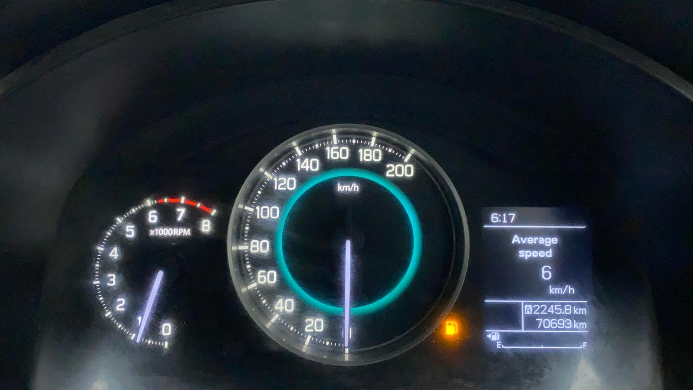 2017 Maruti IGNIS DELTA 1.2, Petrol, Manual, 70,693 km, Odometer Image
