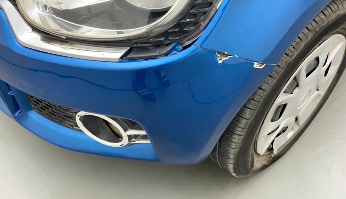 2017 Maruti IGNIS DELTA 1.2, Petrol, Manual, 70,693 km, Front bumper - Minor damage