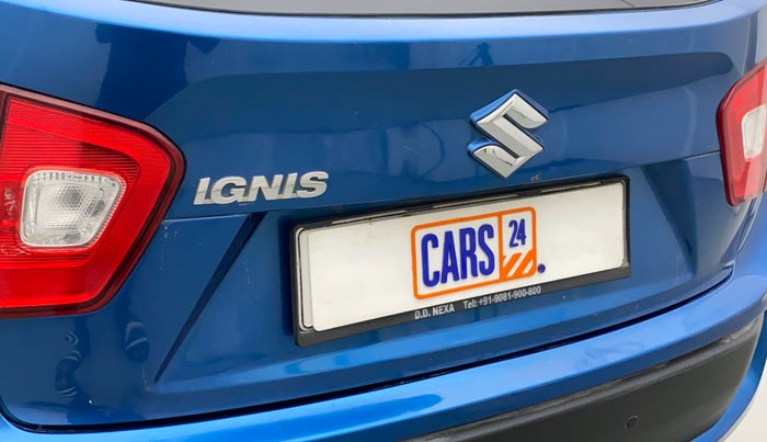 2017 Maruti IGNIS DELTA 1.2, Petrol, Manual, 70,693 km, Dicky (Boot door) - Minor scratches