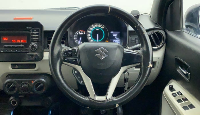 2017 Maruti IGNIS DELTA 1.2, Petrol, Manual, 70,693 km, Steering Wheel Close Up