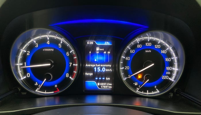 2016 Maruti Baleno ALPHA 1.2 K12, Petrol, Manual, 17,625 km, Odometer Image