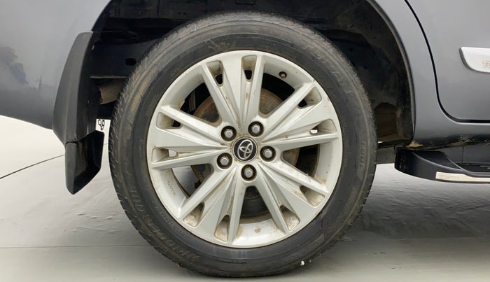 2019 Toyota Innova Crysta 2.8 ZX AT 7 STR, Diesel, Automatic, 49,585 km, Right Rear Wheel