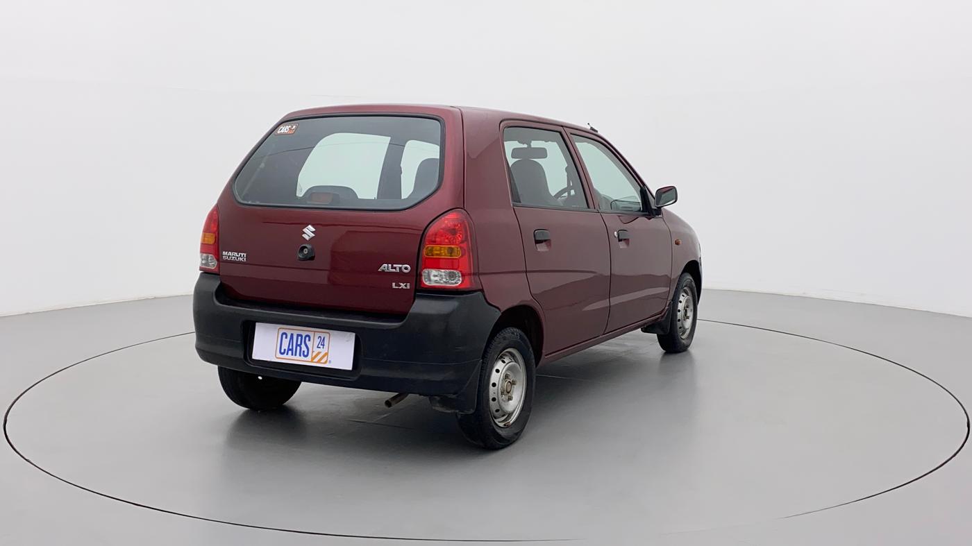 2012 Maruti Alto LXI, Petrol, Manual, 89,565 km, Right Back Diagonal