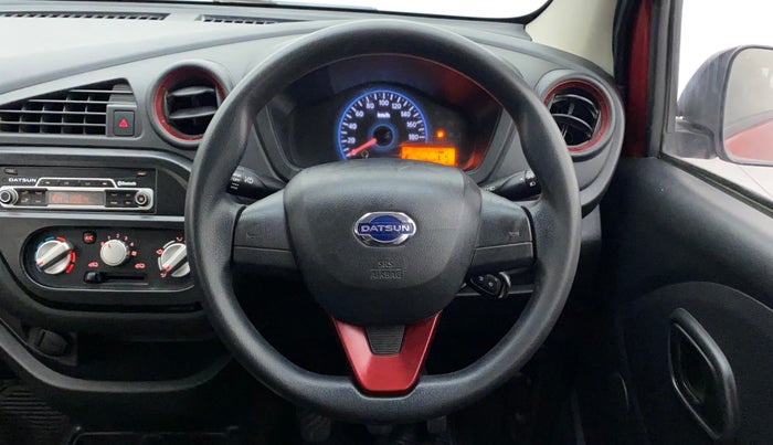 2016 Datsun Redi Go S, Petrol, Manual, 32,942 km, Steering Wheel Close Up