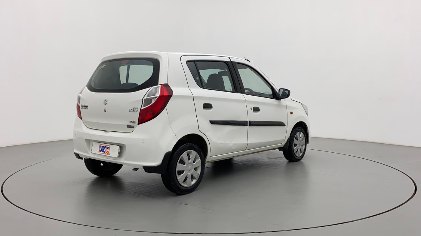 2017 Maruti Alto K10 VXI (O) AMT, Petrol, Automatic, 73,289 km, Right Back Diagonal