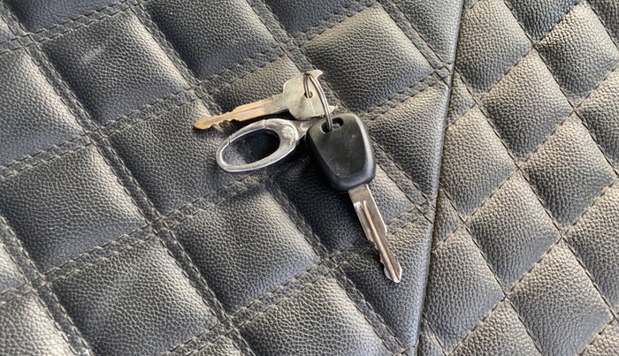 2020 Maruti Eeco 5 STR WITH A/C+HTR, Petrol, Manual, 65,614 km, Key Close Up