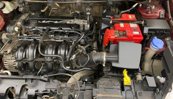 2017 Ford New Figo TITANIUM 1.2 PETROL MT, Petrol, Manual, 34,264 km, Engine View - Left